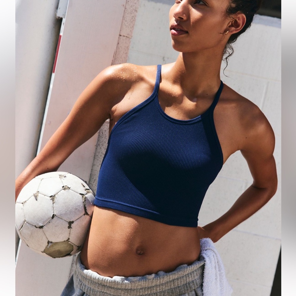 Happiness Runs Top Free People Navy M/L